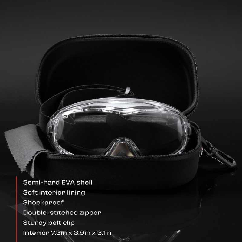 bundle ultrashield pro safety goggles goggles case 899225