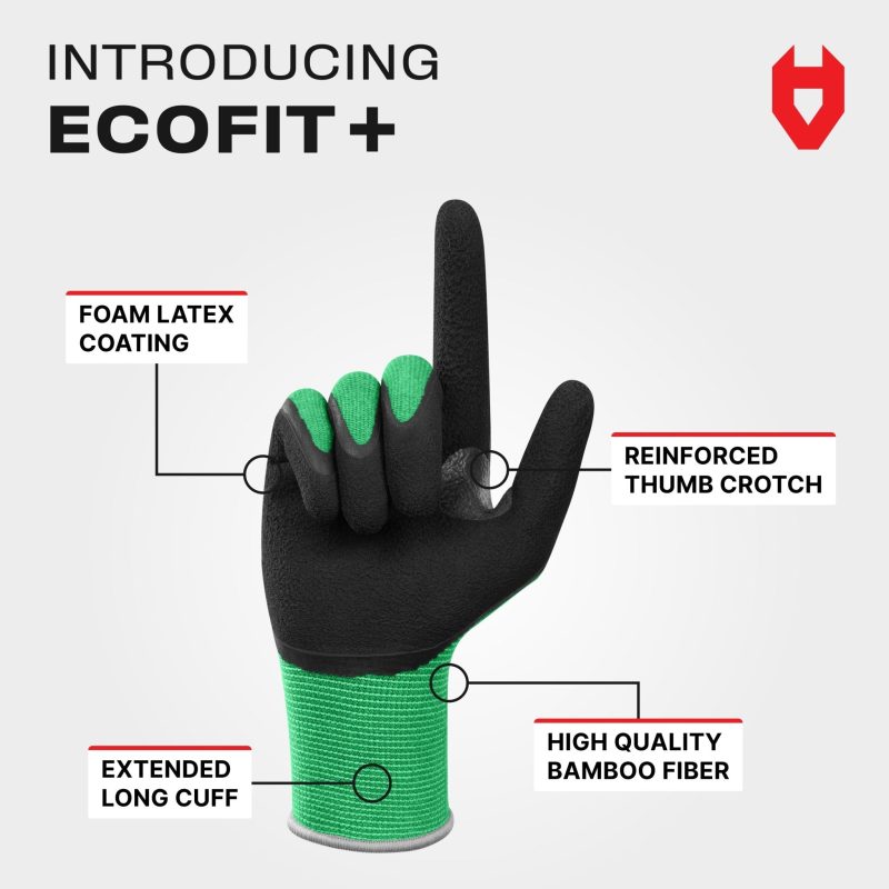 ecofit soft bamboo gardening gloves 874295