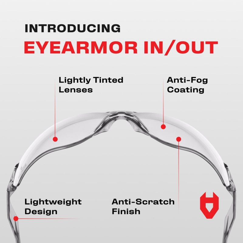 eyearmor lightweight in out safety glasses 316005