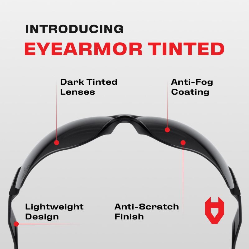 eyearmor tint lightweight safety sunglasses 711045