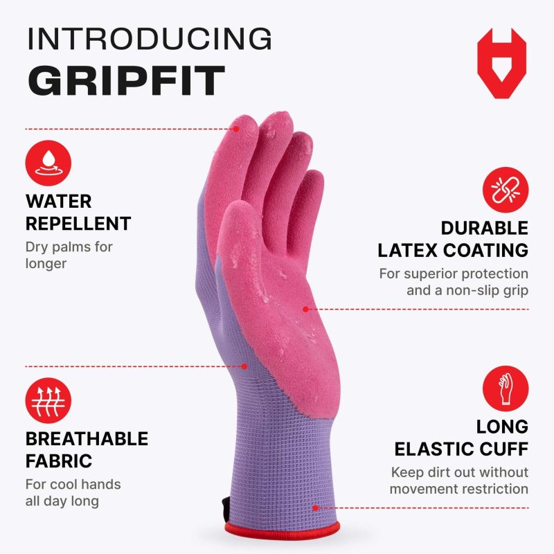 gripfit eco friendly gardening gloves 160969