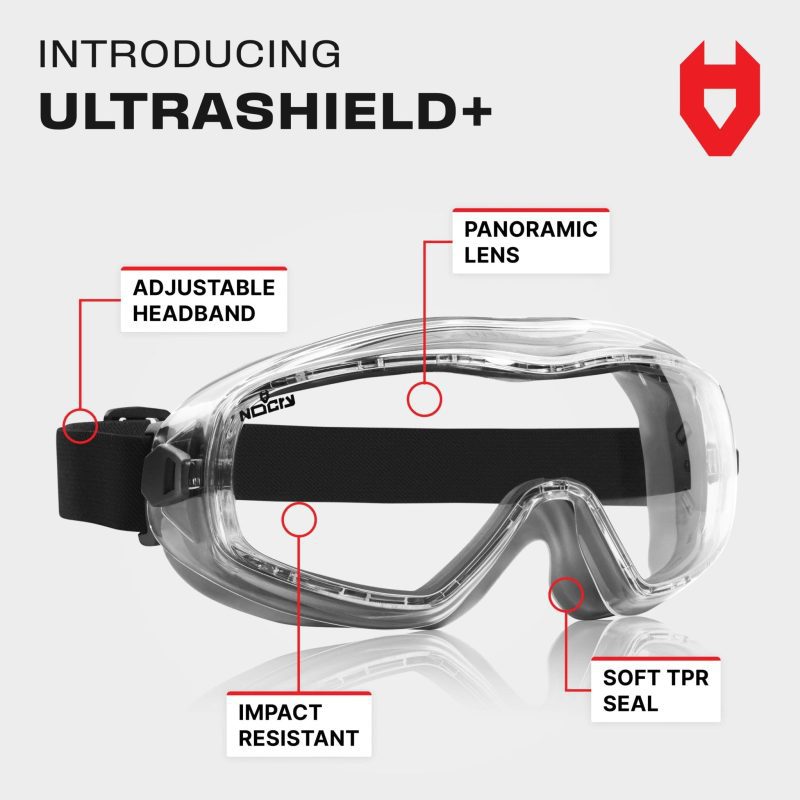 ultrashield anti fog safety goggles 224958