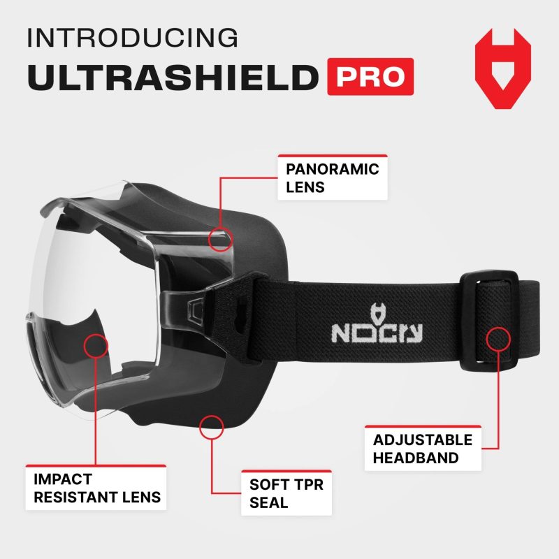 ultrashield pro premium anti fog safety goggles 492286